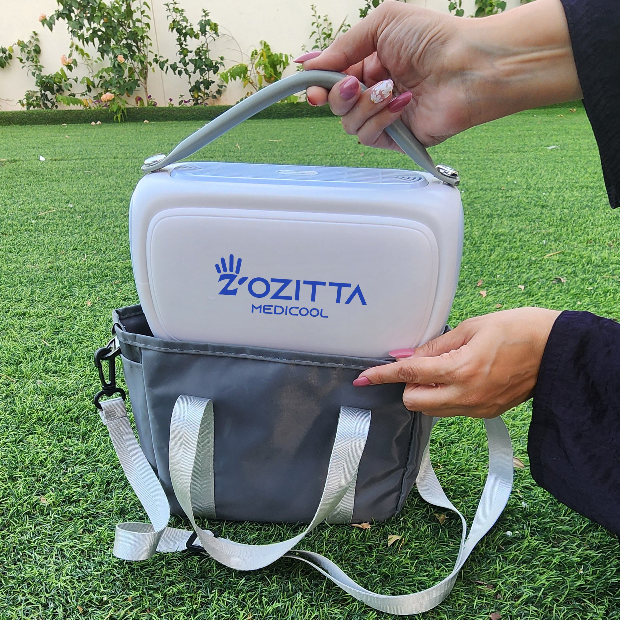 زوزيتا ميدكول الثلاجة الصغيرة المحمولة، ثلاجة تبريد للسفر. 